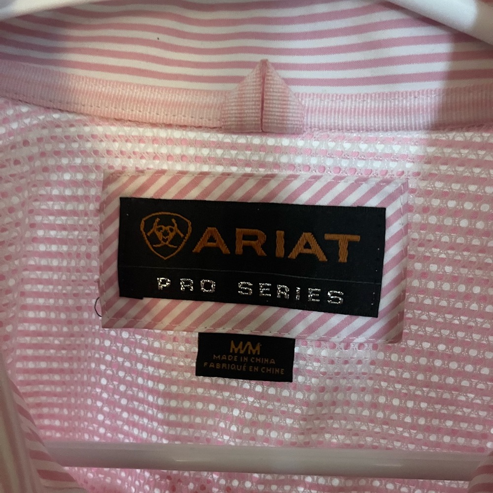 Ariat Pink Striped Shirt
